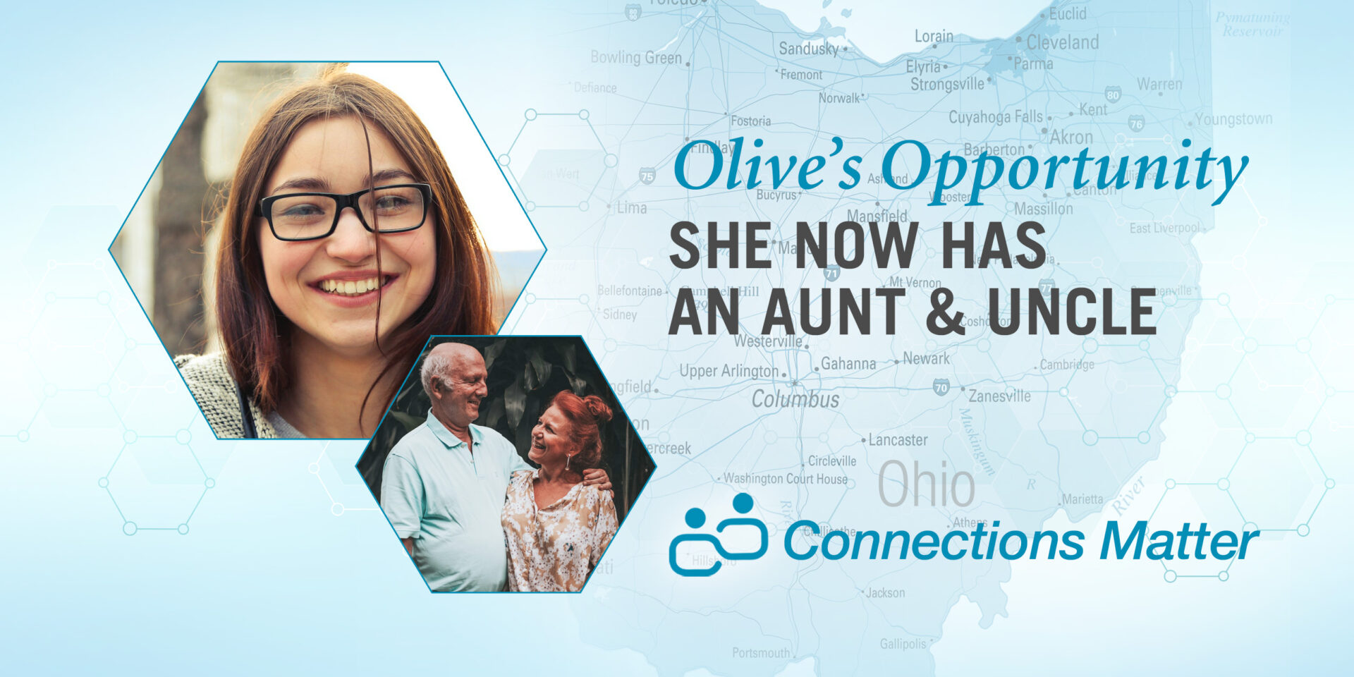 Olive Now Has an Aunt and Uncle in Her Life